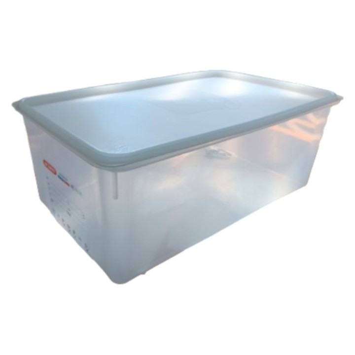 Envase Hermético GN1/1 pp 530x325x200 mm. 27,5 l.  (1 un.)
