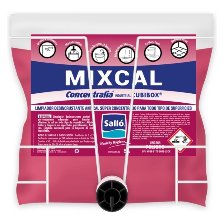 Mixcal Concentralia Limp. desin. Cubibox salló  (2 cb. 5 kg.)