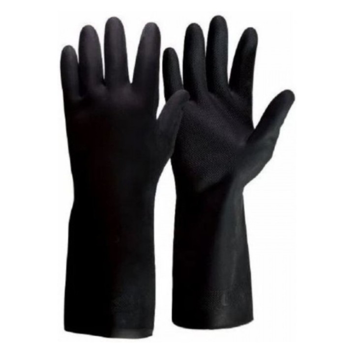 Guante Vileda neopreno T. M negro (pq. 10 un.)
