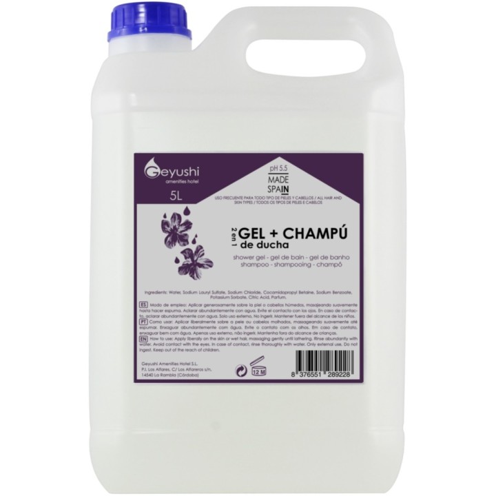 Gel Champú 5 l.  (gf. 5 l.)