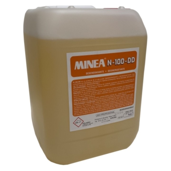 N-100-DD Desengrasante/Desincrustante Minea (gf. 10 kg.)