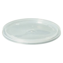 TAPA TARRINA PARA COD. 184.04/05/06/07/12  TRANSPARENTE PP CAJA 500 UN