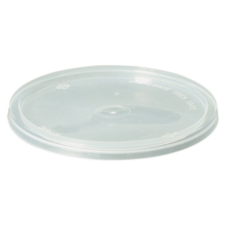 TAPA TARRINA PARA COD. 184.04/05/06/07/12  TRANSPARENTE PP CAJA 500 UN