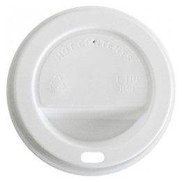 Tapa Grande Con Agujero Sip Cerrada 240 ml.  blanco (pq. 50 un.)