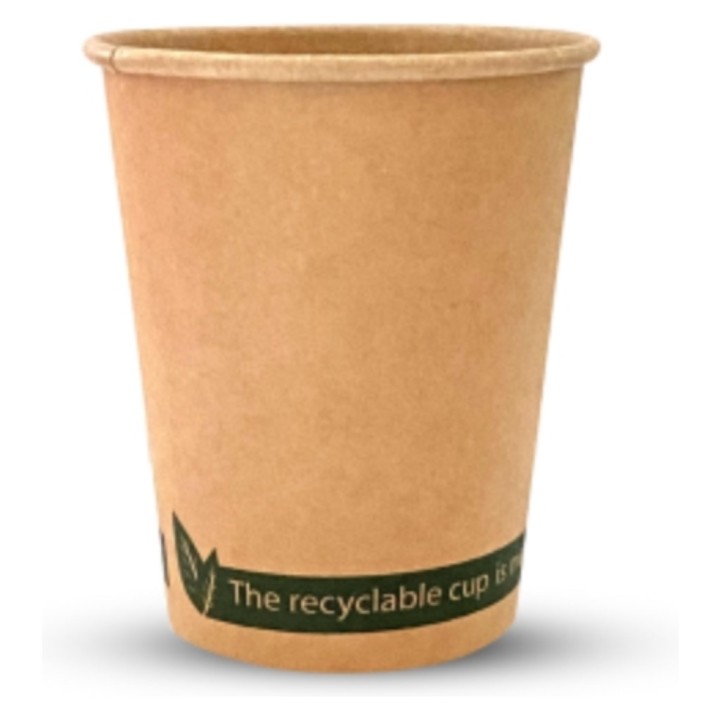 Vaso kraft 120 ml. marrón (pq. 50 un.)