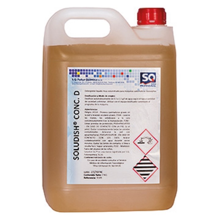 Lavavajillas Soludish Conc. D superconcentrado aguas duras (gf. 28 kg.)