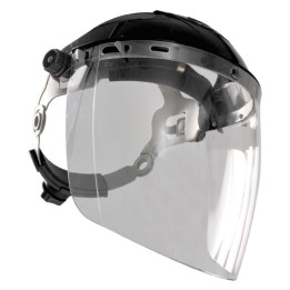 Soporte protector facial regulable azul (1 un.)