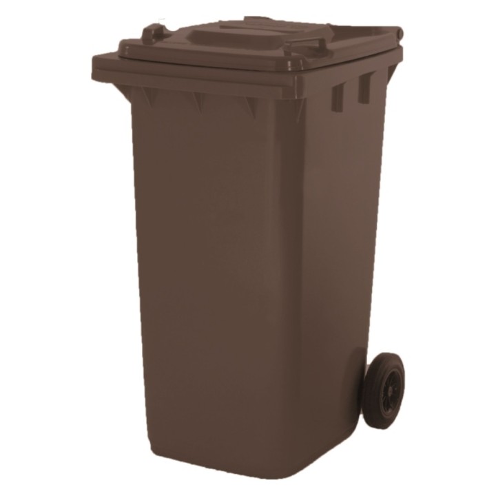 Contenedor c/ruedas 240 l. gris
