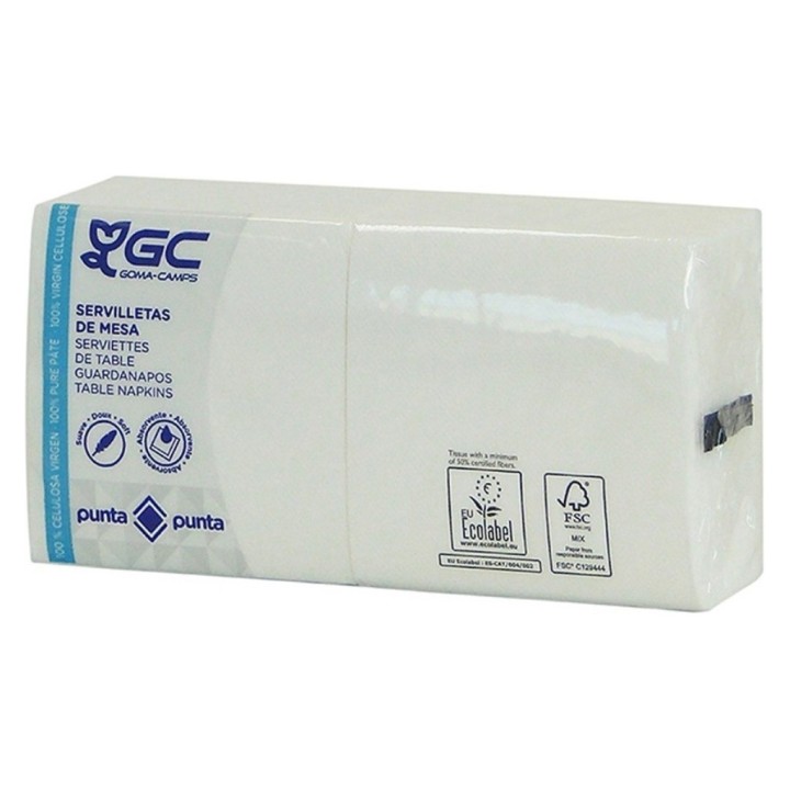 Servilleta GC Class 45x45 cm.  blanco (cj. 500 un.)