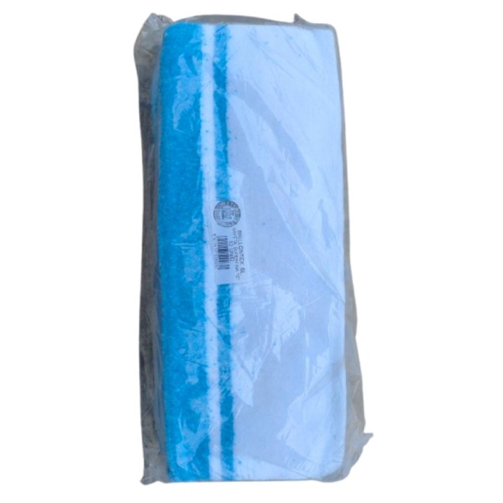 Bayeta plancha fina "c" algodón 43x45 cm. 78 g. blanca (pq. 12 un.)