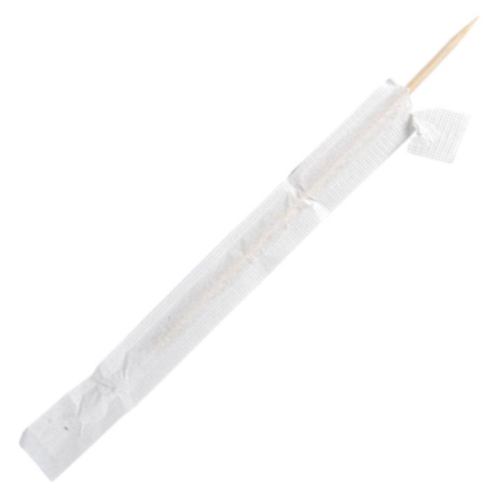 Brochetas Enfundadas papel 13 cm.  (pq. 1000 un.)