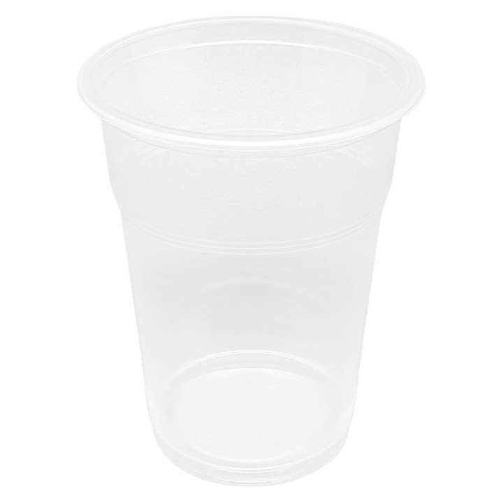 Vaso polipropileno 500 cc.  transparente (cj. 800 un.)