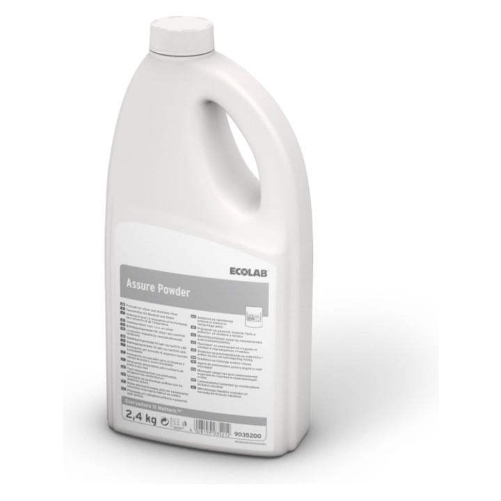 Assure Powder remojo de cubertería ecolab  (bt. 2,4 l.)