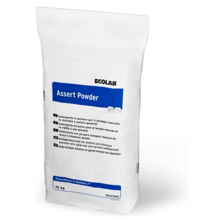 Assert Powder detergente manual vajilla en polvo ecolab  (s. 10 kg.)