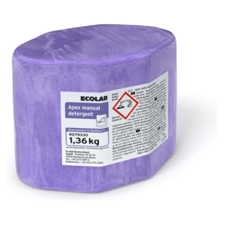 Apex manual detergent 1.36kg ecolab  (1 un.)