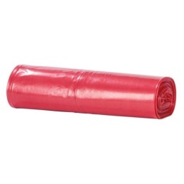 Bolsa Basura 52x58 cm.  g-90 rojo (cj. 50 r. 25 bl.)