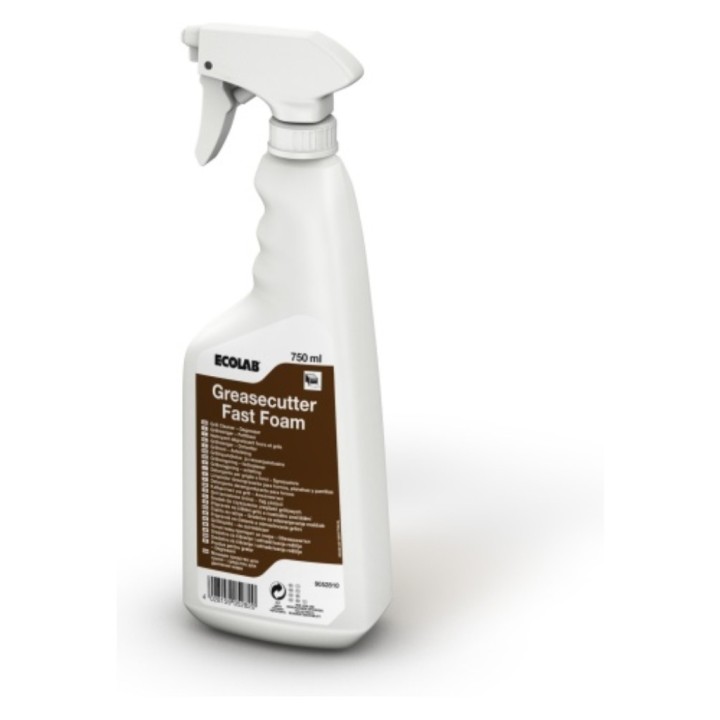 Greasecutter Fast Foam Limpiador desngrasante Hornos ecolab  (pulv. 750 ml.)