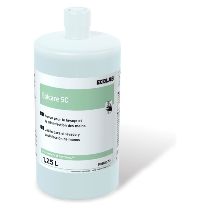 Epicare 5C Jabon Liquido antimicrobiano ecolab  (bt. 1,5 l.)