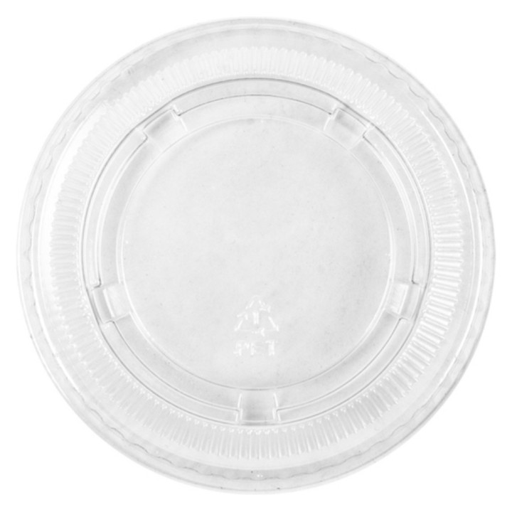 Tapa Tarrina pet  transparente (cj. 1000 un.)