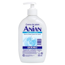 Jabón c/jabonera dosificadora anian  (un. 500 ml.)