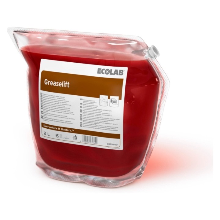 Desengrasante Greaselift ecolab 2 l.  (cj. 2 bl. 2 l.)