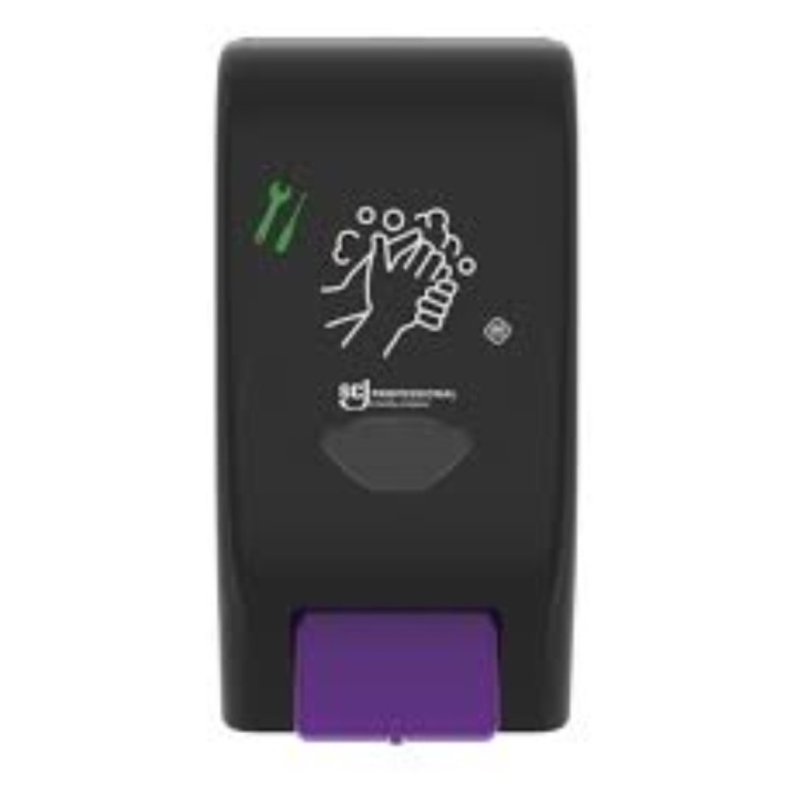 Dispensador jabon solopol negro (1 un.)