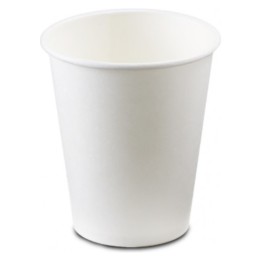 Vaso cartón 250/290 cc.  blanc (cj. 600 un.)