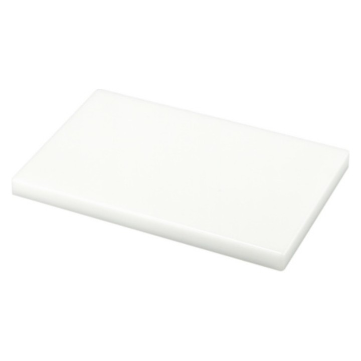 Tabla de cortar profe pequeña (300x200x20) blanco (1 un.)