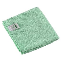 Bayeta Micro Tuff Plus alta calidad microfibras 38x38 cm.  verd (pq. 5 un.)