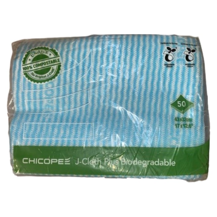 Rejilla Lavette cloth 43x32 cm.  blau (pq. 50 un.)