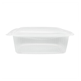 Recipiente c/tapa 1500 cc. pp 235x175x60 mm.  (pq. 50 un.)
