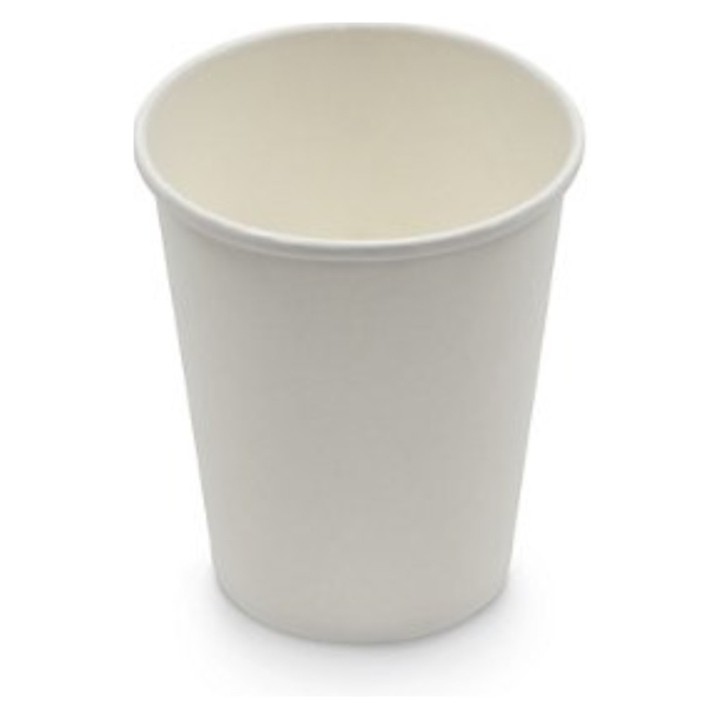 Vaso Libre de Plástico 8oz compostable 240 ml.  (cj. 20 pq. 50 un.)