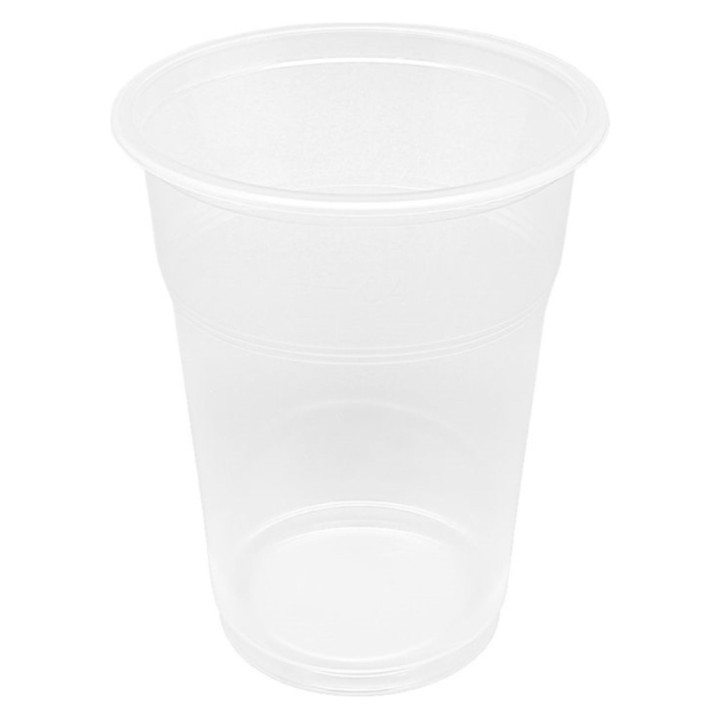 Vaso pp 220 cc.  transparente (pq. 100 un.)