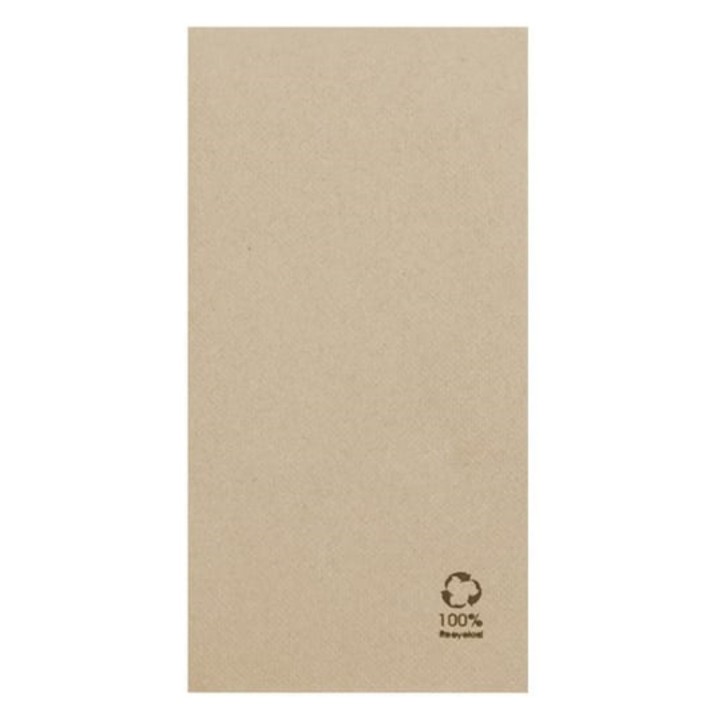 Servilleta Kangur p&p 33x40 cm.  2 h. marrón (cj. 900 serv.)
