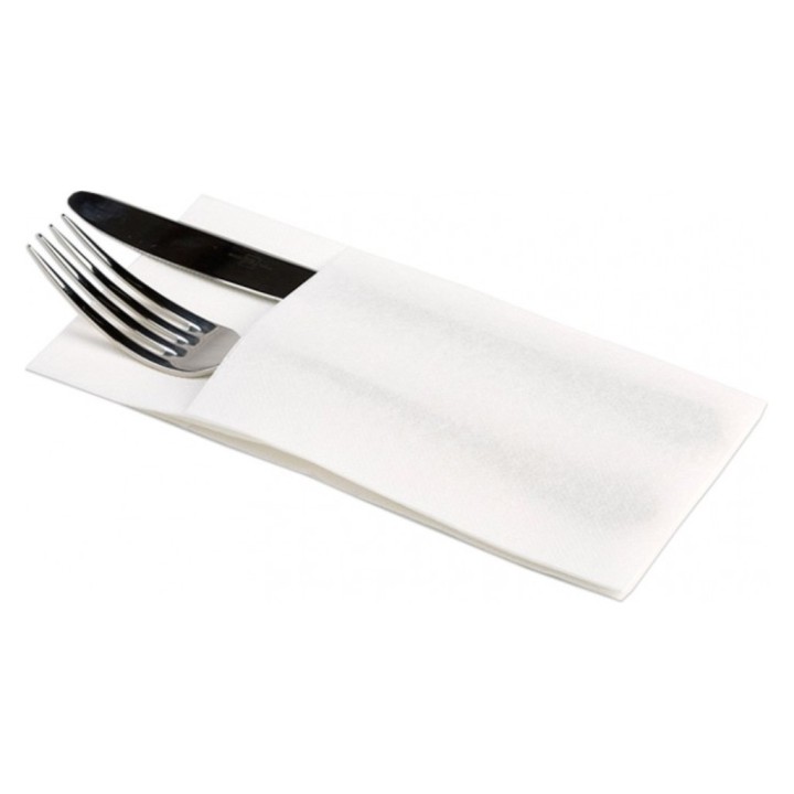 Servilleta Kangur p&p 40x40 cm.  2 h. blanco (cj. 960 serv.)