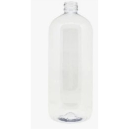 Botella ovalada 1/2 l. con medidas graduadas (100cc-500cc) (1 un.)