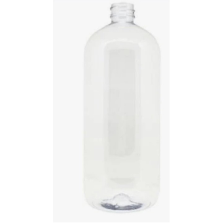 Botella ovalada 1/2 l. con medidas graduadas (100cc-500cc) (1 un.)
