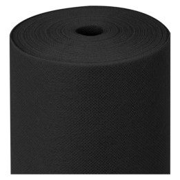 Rollo Mantel tnt 120 cm.  100 m. negro (r. 100 m.)