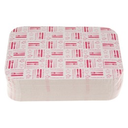 Tapa carton 6 piezas rect. 194x144x33 mm. (pq. 100 un.)