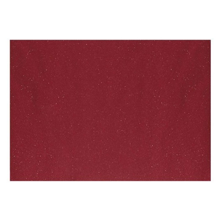 Mantel tejido no tejido 30x40 cm.  50 g. burdeos (cj. 500 mant.)
