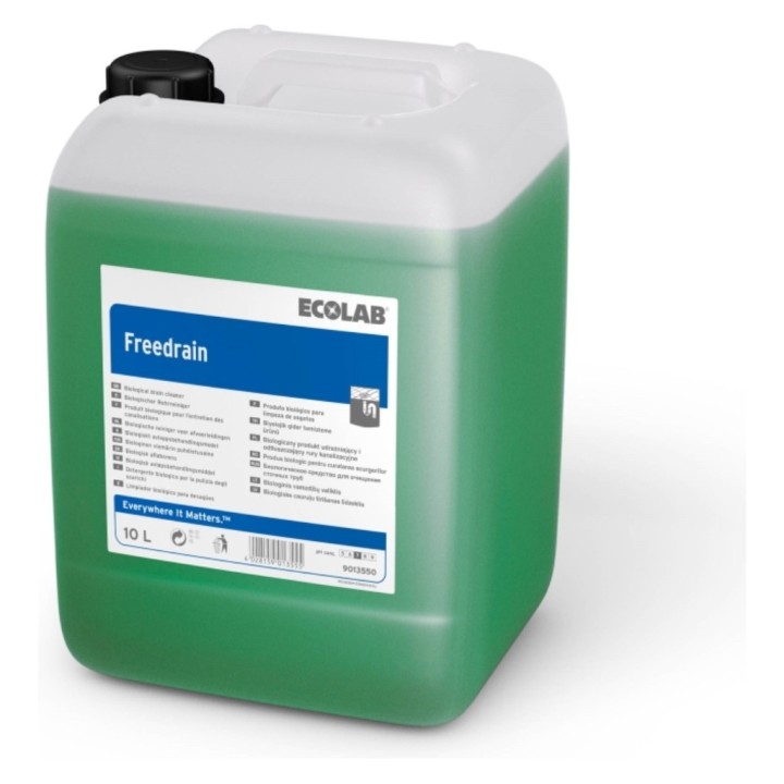 Freedrain limpiador biológico desagües ecolab  (gf. 10 kg.)