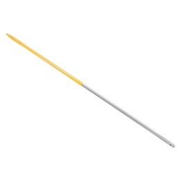 Palo forrado aluminio  1,4 m. amarillo (1 un.)