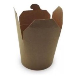 Envase Multifood kraft 750 ml (pq. 50 un.)