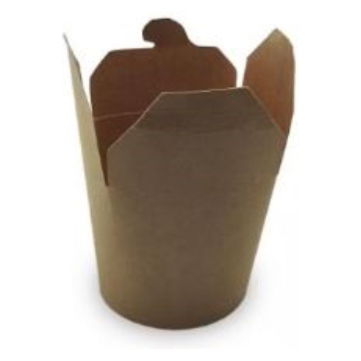 Envase Multifood kraft 750 ml (pq. 50 un.)