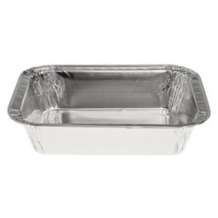 Bandeja 3 Piezas 395 ml. aluminio 159x119x35 mm.  (pq. 100 recip.)