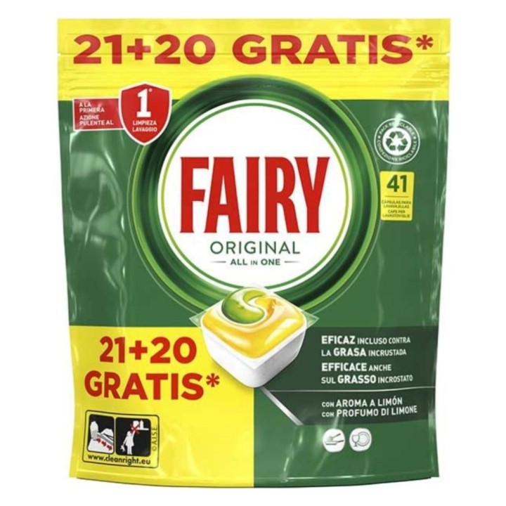 Fairy pastillas todo en 1 (21+20 un.) (pq. 42 un.)