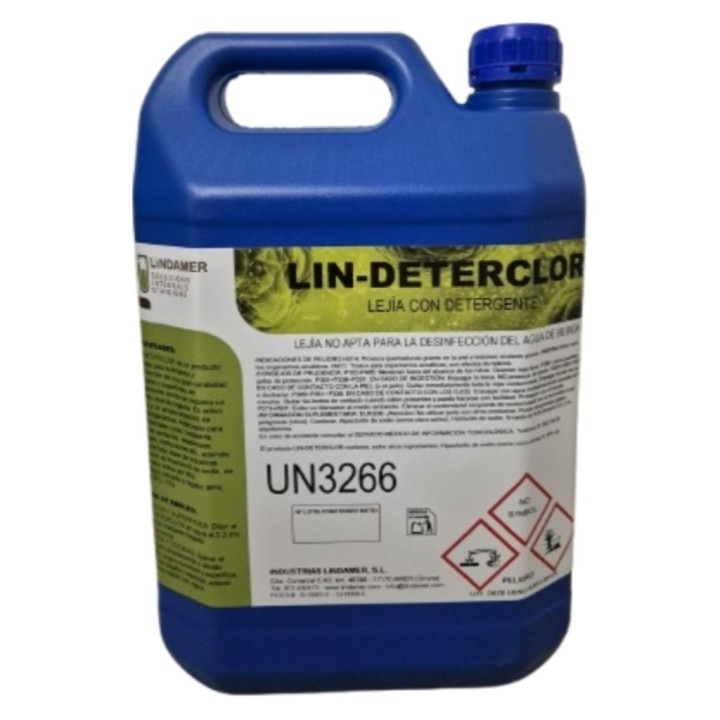LIN-Deterclor ENV. Incluido (gf. 5 kg.)