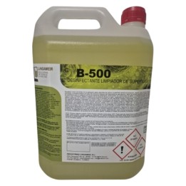 B-500 Detergente limp. superficies env.incl. (gf. 5 kg.)