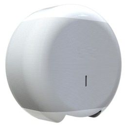 Portarollos WC ind rayado 274x270x115 mm blanco (1 un.)
