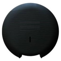 Portarollos WC ind mate rayado 274x270x115 mm. negre (1 un.)